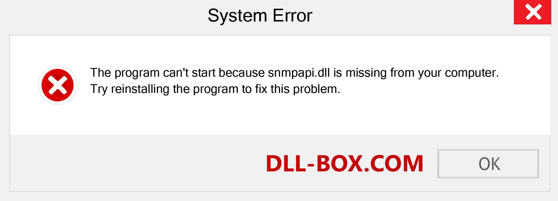  snmpapi.dll file is missing?. Download for Windows 7, 8, 10 - Fix  snmpapi dll Missing Error on Windows, photos, images